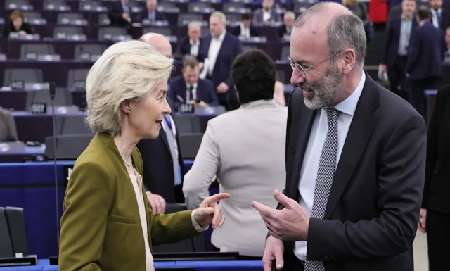 Манфред Вебер, Урсула фон дер Лайен, забрана ДВГ