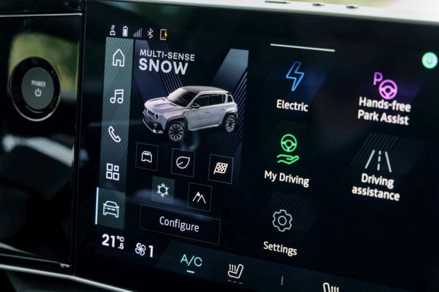 Renault 4, Технологии по мярка, дигитални технологии, Google