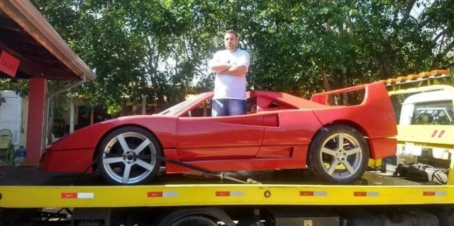 Ferrari самоделка