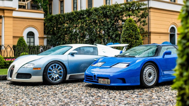 Bugatti Veyron тестов автомобил 