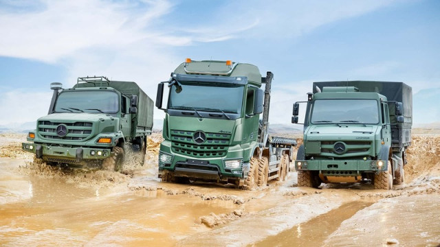 Mercedes военна техника 