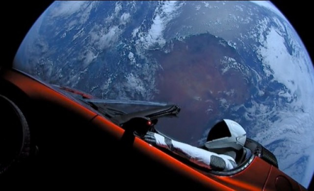 Tesla в космоса-2