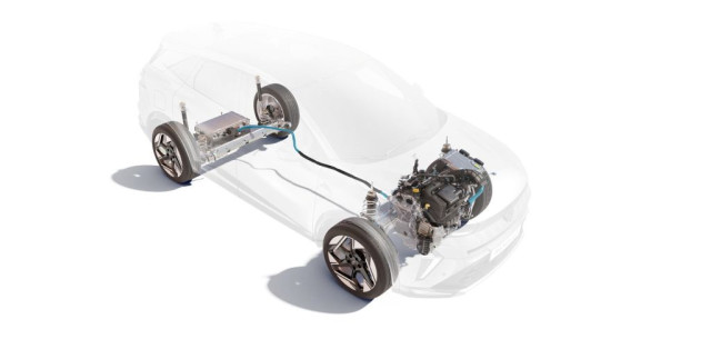 Renault, пълен хибрид 160 e-tech, графика, как работи, HEV