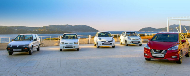 Nissan Micra, поколения