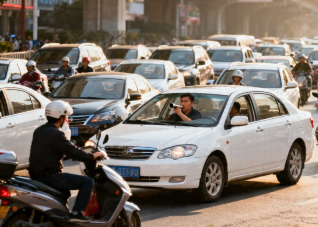 трафик, Китай