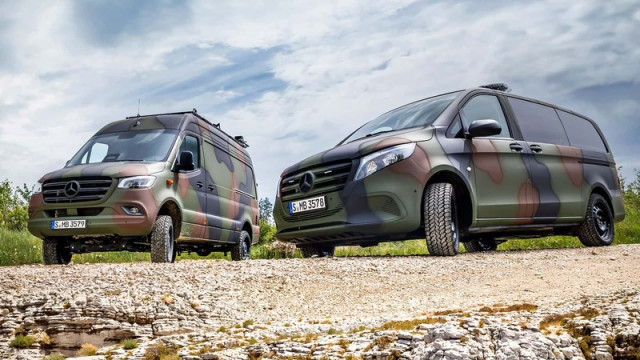 Mercedes военна техника 