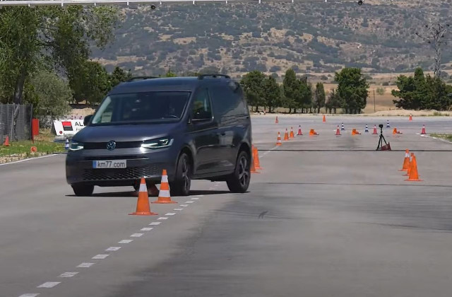 VW Caddy - лосов тест