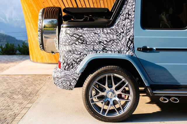 Mercedes G class 63 AMG cabrio 