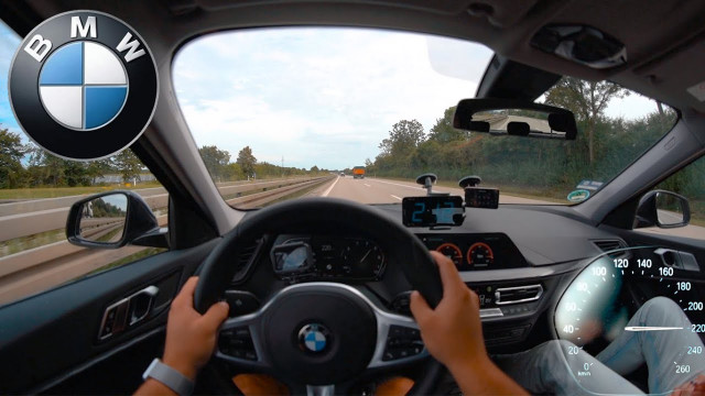 BMW 118i на магистрала
