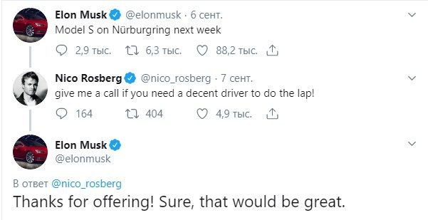 Нико Розберг - Tesla