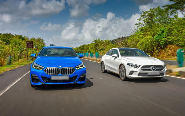 Mercedes и BMW 