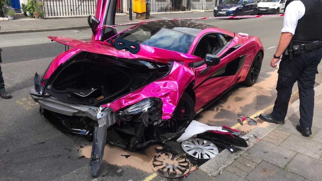 McLaren катастрофа