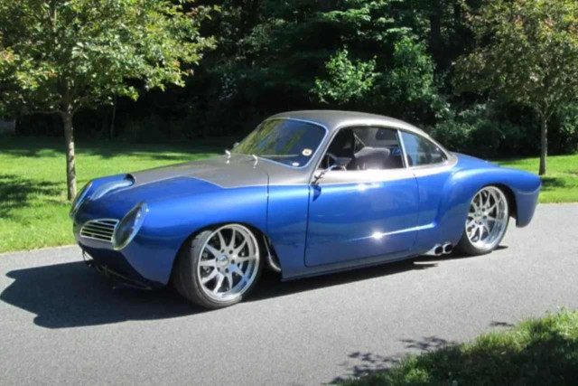VW Karmann Ghia Blue Mamba