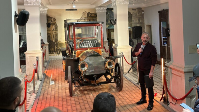 Панайот Панов реставратор на колата на цар Фердинад 