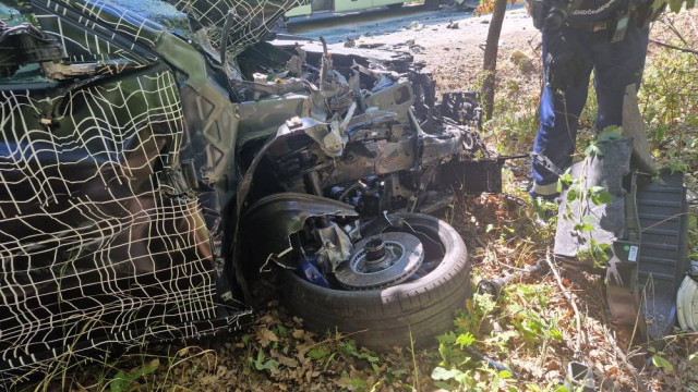 катастрофа BMW IX3