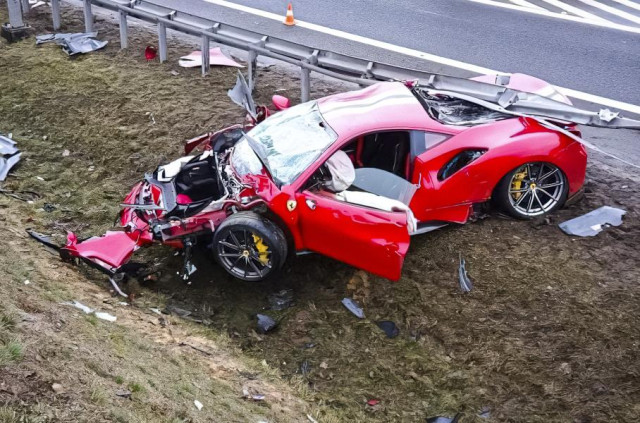 Ferrari - катастрофа