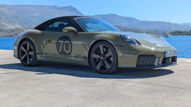 Porsche 911, 2025, тест драйв, Крит, Spirit 70, Carrera GTS
