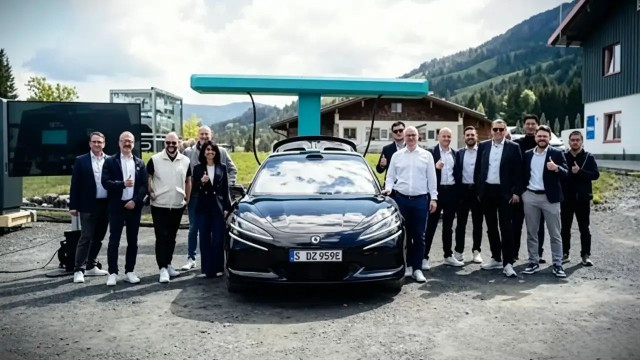 BYD зарядна станция