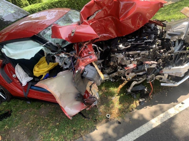 Toyota Supra катастрофа