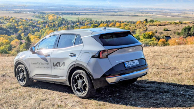 Kia Sportage 2025, тест драйв