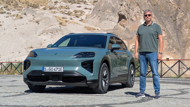 Porsche Cayenne Electric, тест драйв