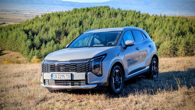 Kia Sportage 2025, тест драйв