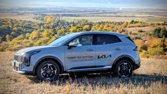 Kia Sportage 2025, тест драйв
