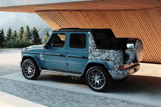 Mercedes G class 63 AMG cabrio 