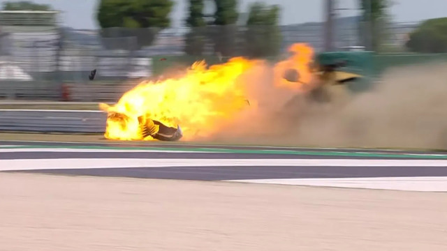 Георги Дончев, Lamborghini, Мизано, катастрофа