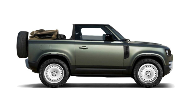 Valiance Land Rover Defender Convertible