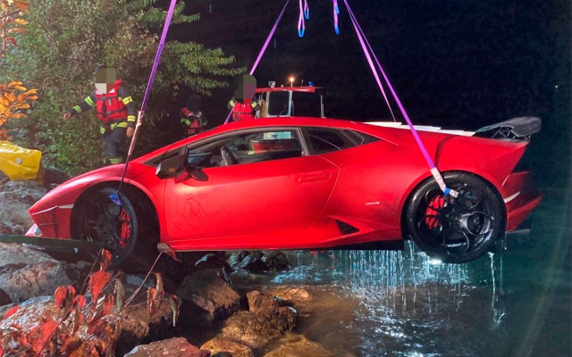 Lamborghini езеро
