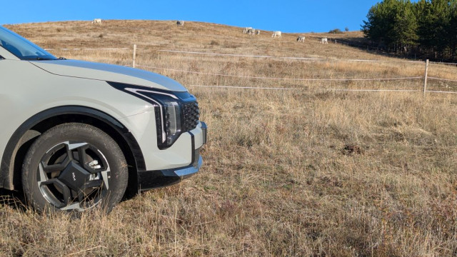 Kia Sportage 2025, тест драйв