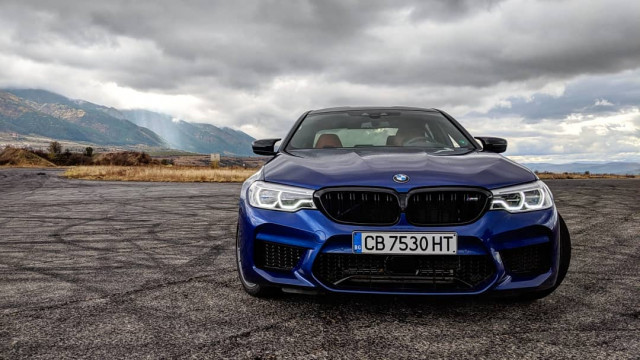 BMW M5 Competition test