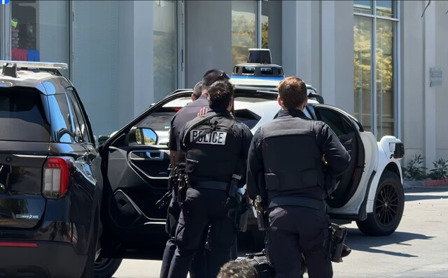 waymo полиция 