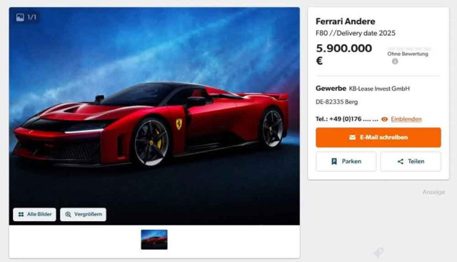 ново Ferrari