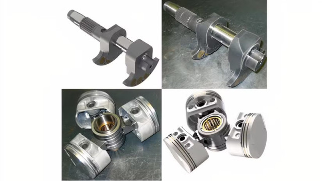 бироторен двигател на Knob