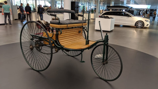 Benz Patent Motorwagen, първият автомобил, Зинделфинген