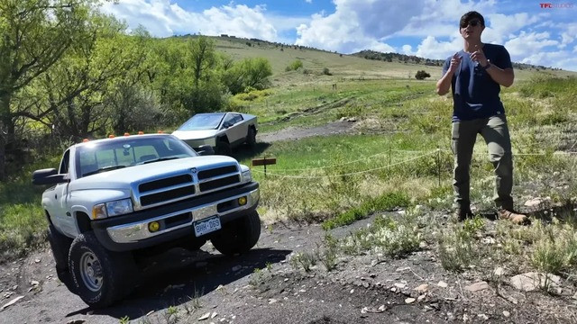 dodge ram срещу tesla cyber truck 