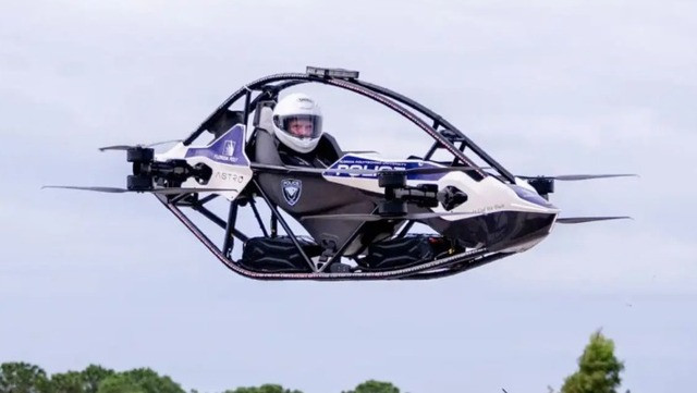 Полицейски дрон eVTOL 