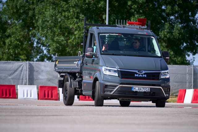 MAN TGE Next Level, тест драйв