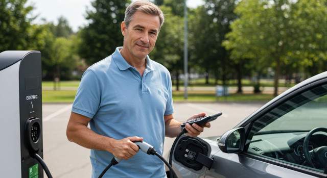 зареждане електромобил