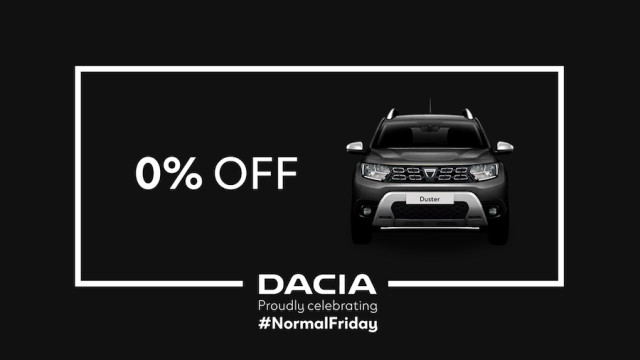 Dacia, черен петък