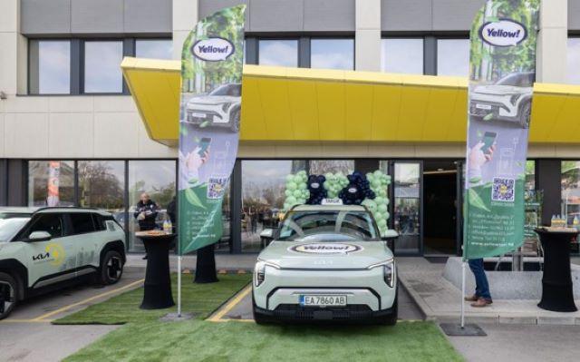 Kia EV3 Yellow