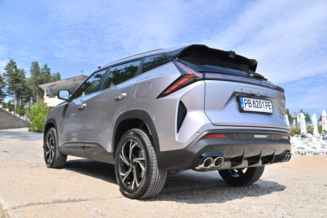 Geely Cityray тест-драйв