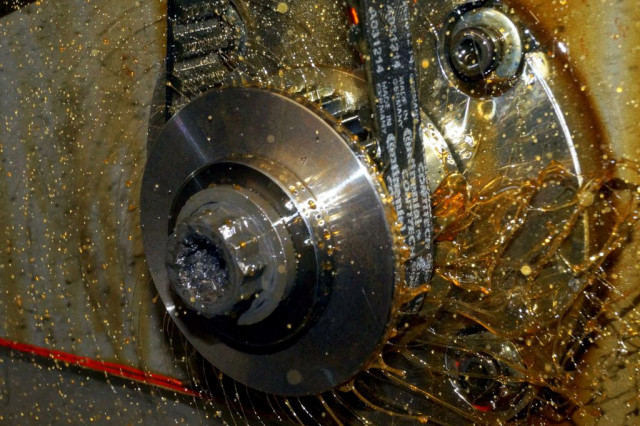 мокър ремък, ангренажен ремък, маслена баня