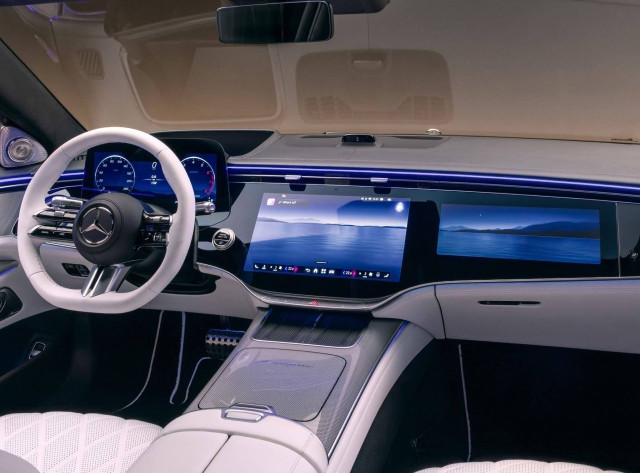 Mercedes S-Class W223, фейслифт, 2026, Visteon