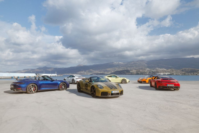 Porsche 911, 2025, тест драйв, Крит