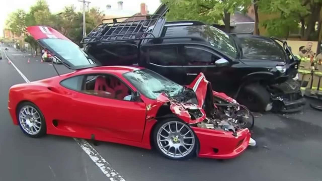 Ferrari катастрофа