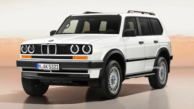 BMW G74, всъдеход, рендър, офроудър, Theottle