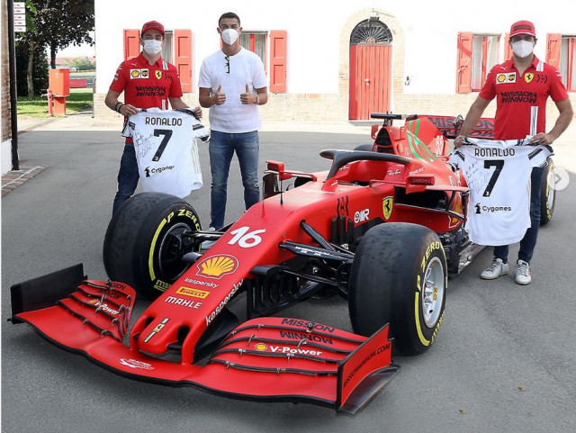 Кристиано Роналдо, Ferrari